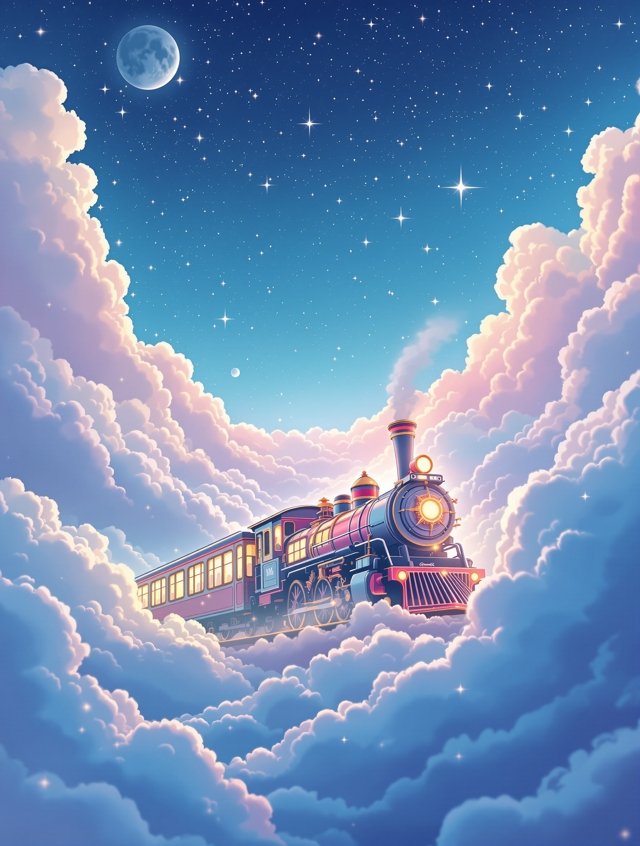 动漫《银河铁道夜》经典回顾高清海报